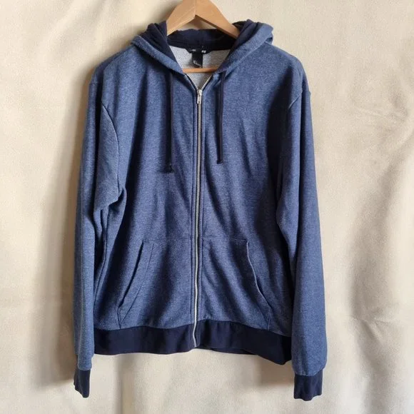 H&M Blue Men’s Hoodie - Picture 1 of 14